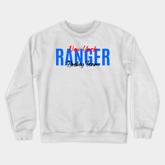 New york rangers Crewneck Sweatshirt by Cahya. Id